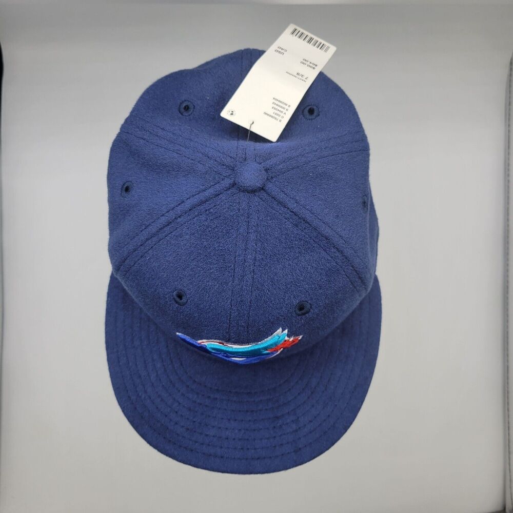 Toronto Blue Jays Unisex Mens Womens 7 3/8 Fitted New Era Wool Hat 59FIFTY MLB - Picture 5 of 13